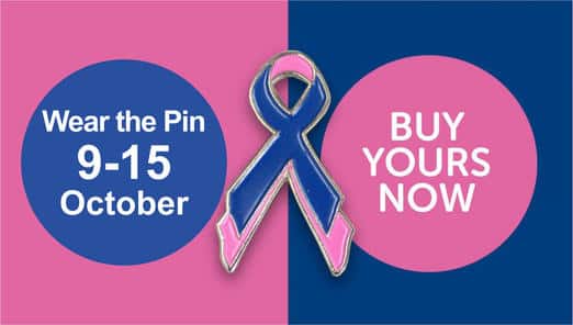 Baby Loss Awareness Ribbon Pin Badge